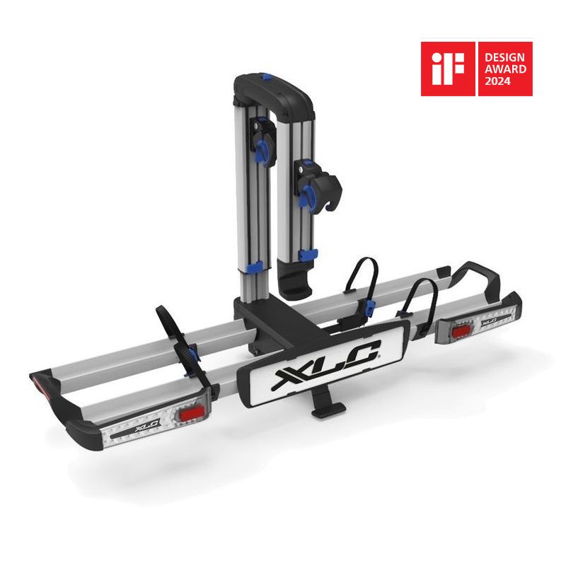 PORTE-VÉLOS XLC VC-C07 ALMADA WORK-E XTRA LED 2 EN 1 PLIANT