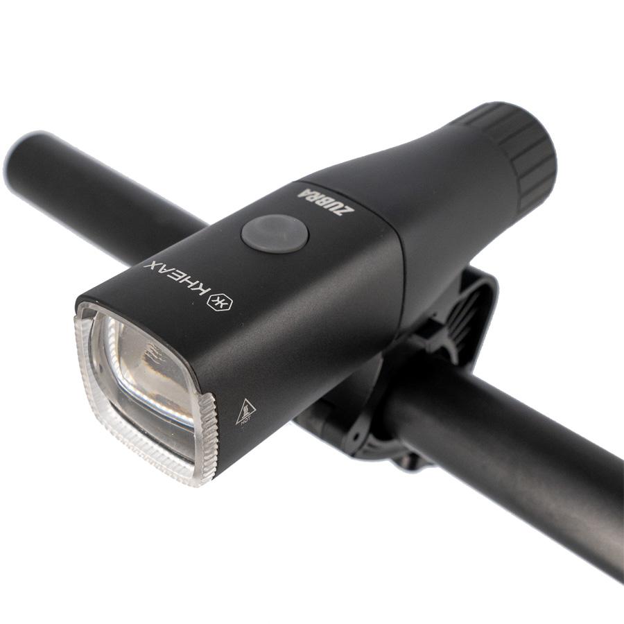 ECLAIRAGE VELO AV RECHARG.USB-C KHEAX ZUBRA 1300L FIXATION CINTRE LED