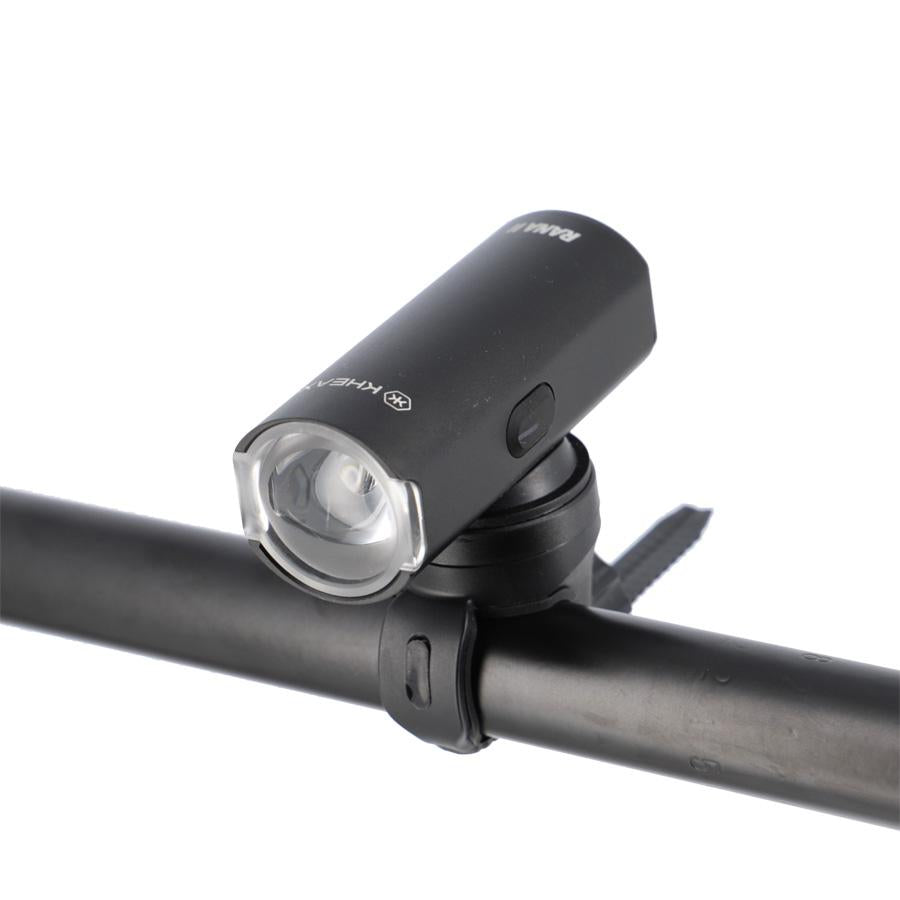 ECLAIRAGE VELO AV RECHARGEABLE USB-C KHEAX RANA II 550L FIXATION CINTRE LED