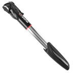 POMPE MINI ROUTE ZEFAL AIR PROFIL XL ALU ARGENT TELESCOPIQUE 9BARS L230mm VP/VS 108g
