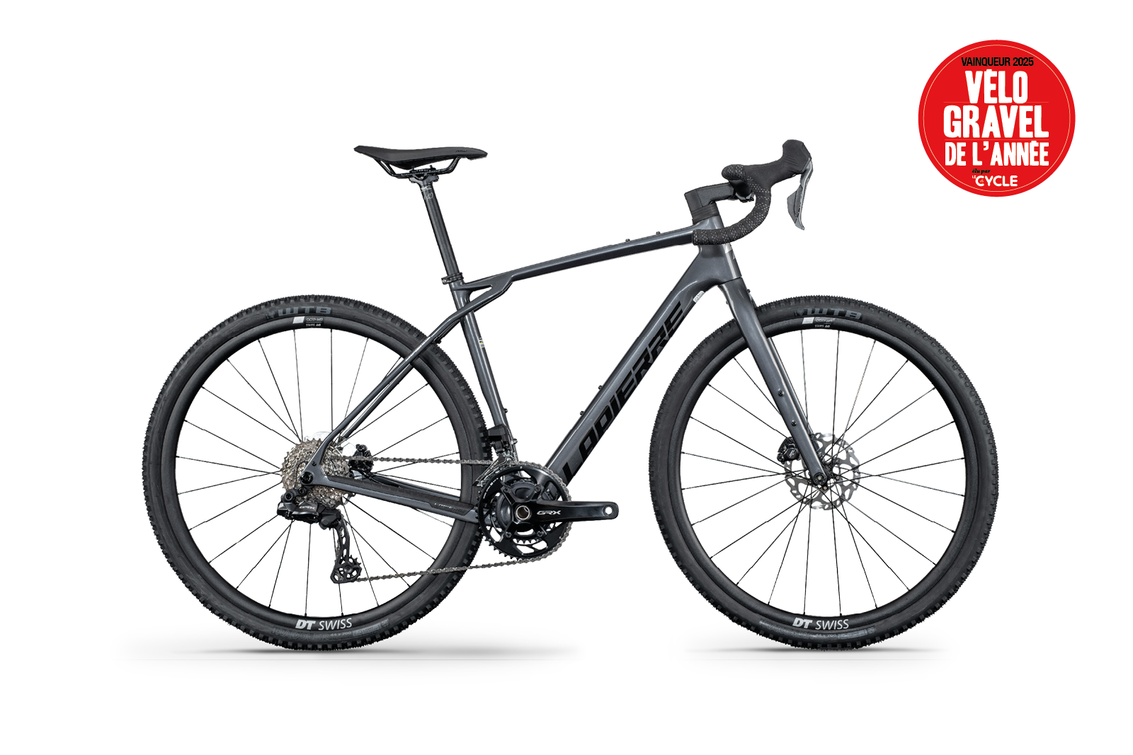 Vélo de gravel Lapierre Crosshill CF 7.0 cold rain grey - glossy 2026