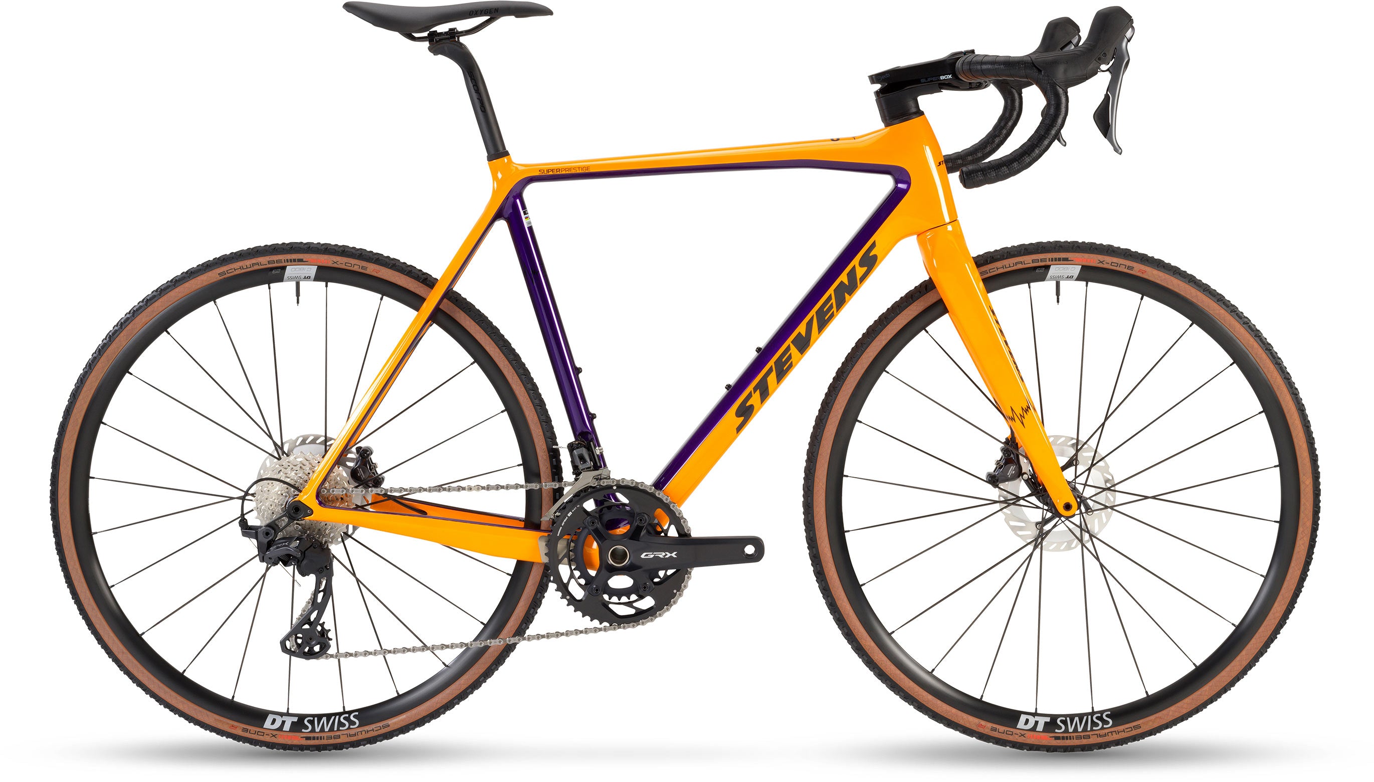 Cyclo-cross Stevens Super Prestige 2x12 Vibrant Yellow Purple 2026