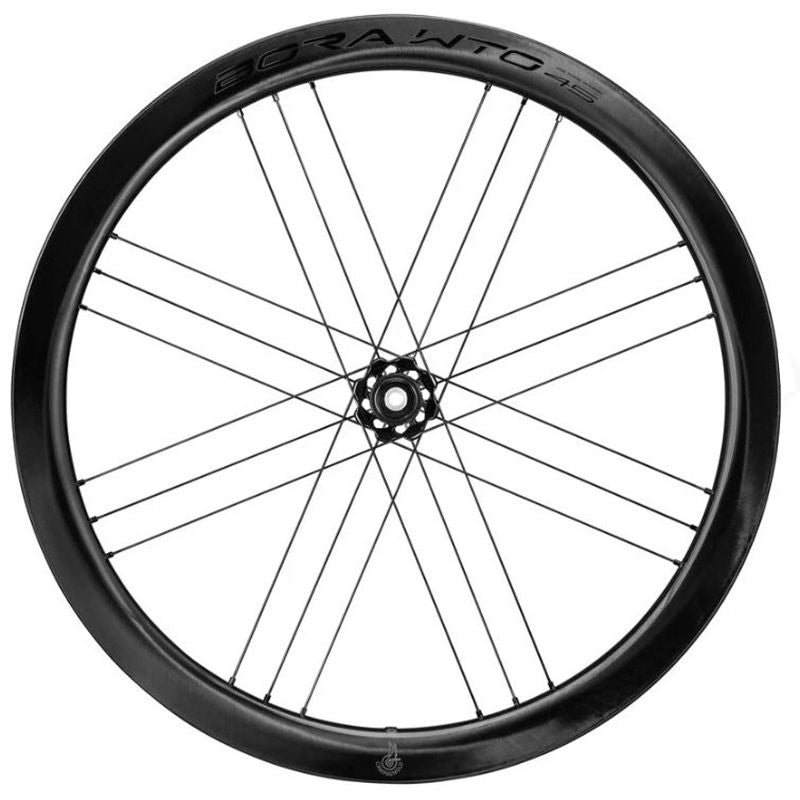 ROUES CAMPAGNOLO BORA WTO 45 2WF C23 TUBELESS READY DISC CENTERLOCK HG11 CARBONE