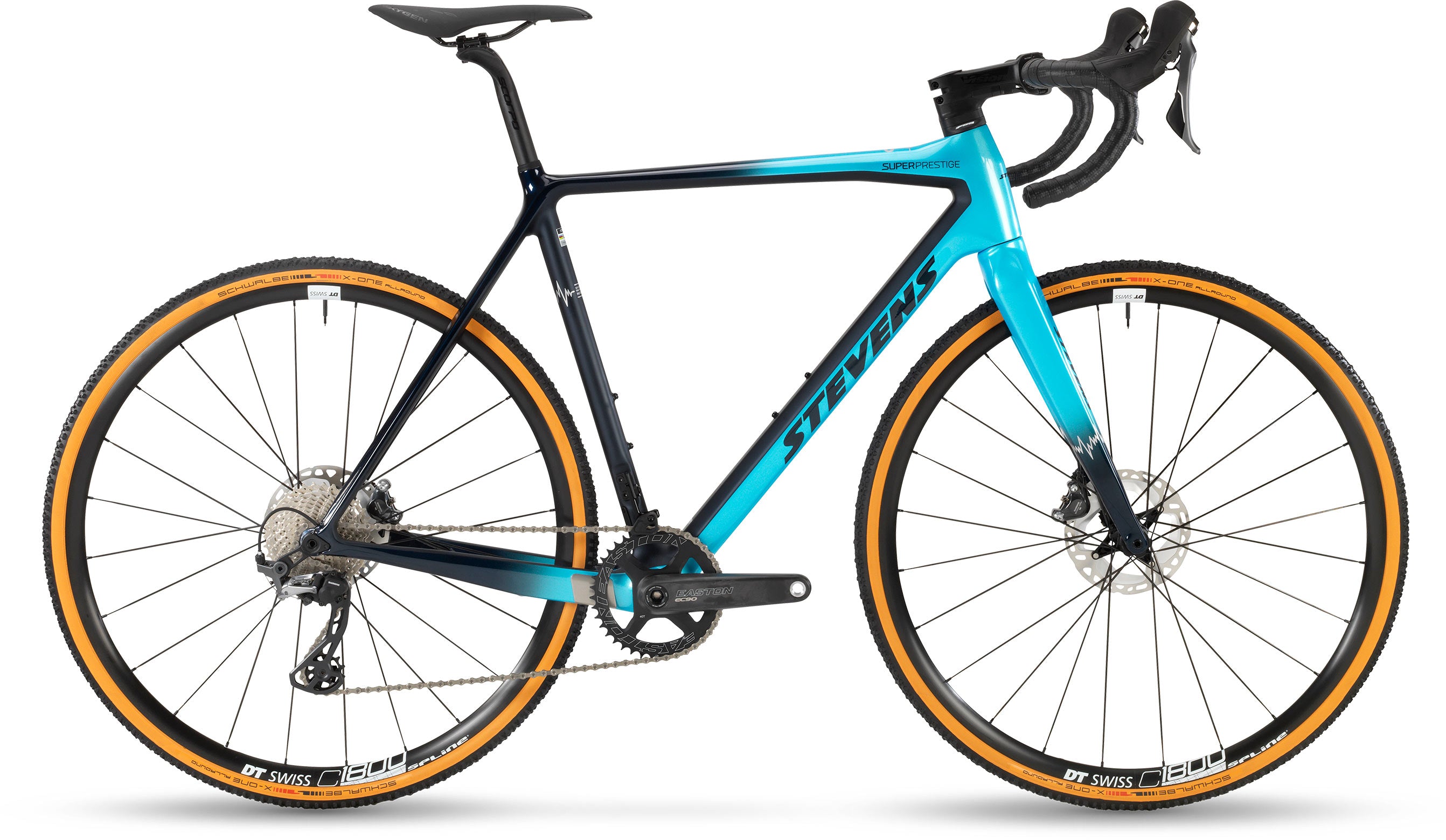 Cyclo-cross Stevens Super Prestige 1x11 crystal blue2023