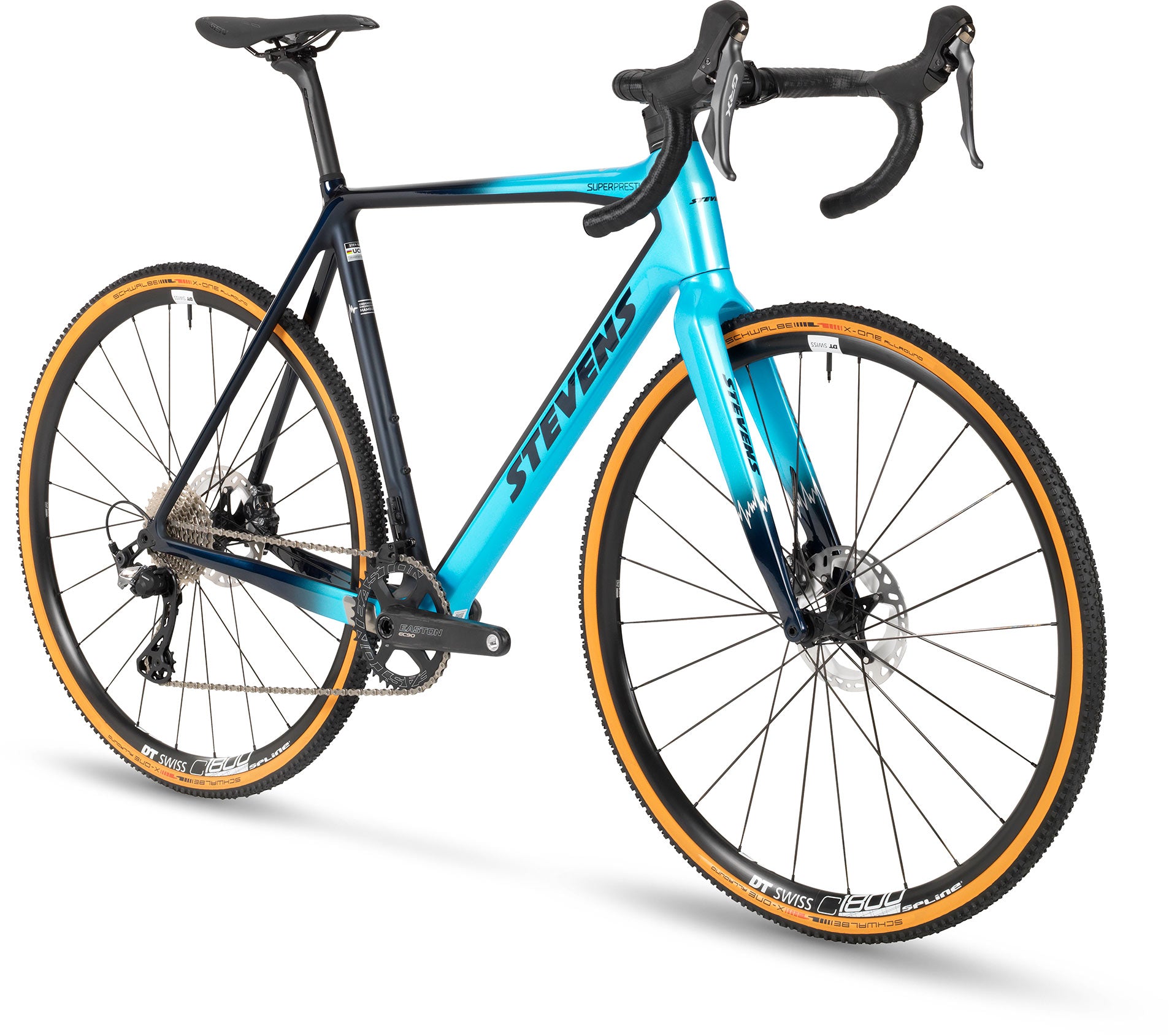 Cyclo-cross Stevens Super Prestige 1x11 crystal blue2023