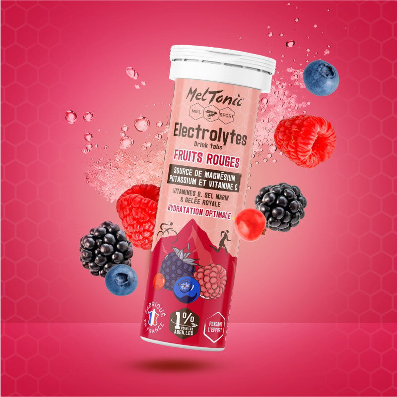 Electrolytes Fruits rouges Meltonic
