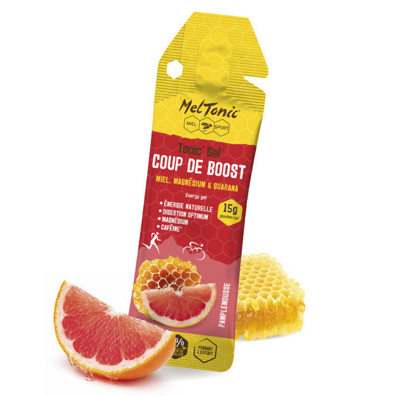 Gel énergétique Meltonic Coup de boost - Miel magnésium guarana