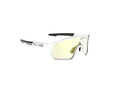 Lunettes AZR Kromic pro race rx blanche vernie / écran irisé gold photochromique cat 1 à 3