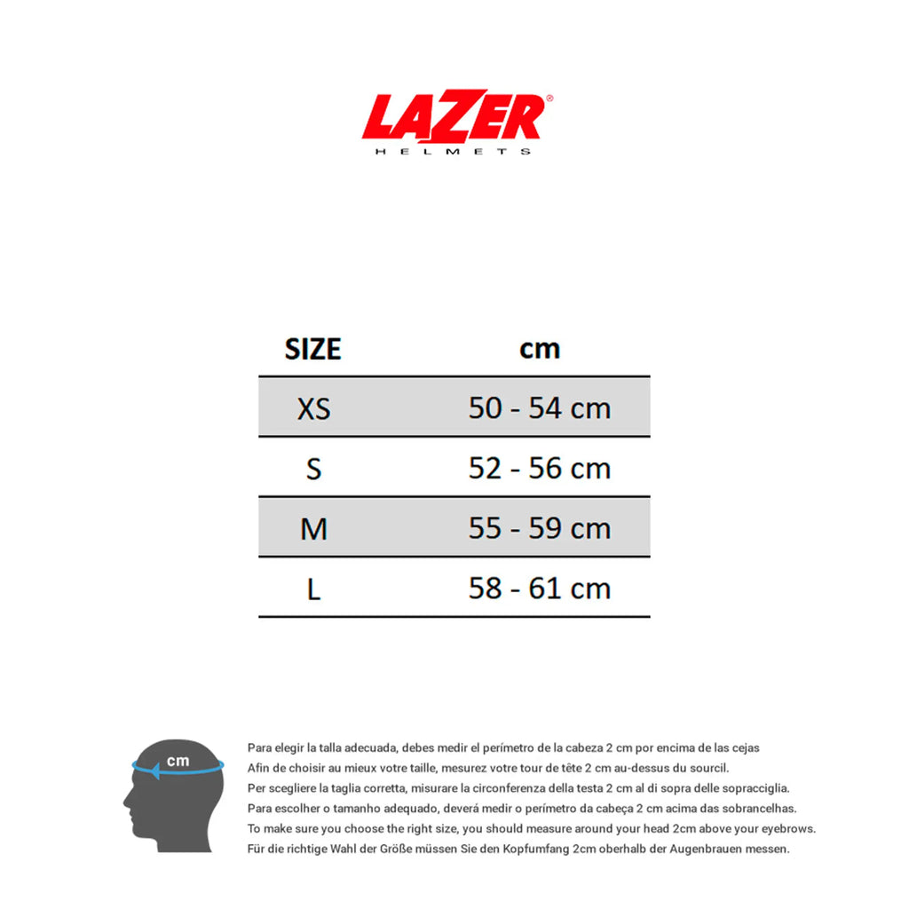 Casque Lazer Coyote KC matte light blue L 58-61cm