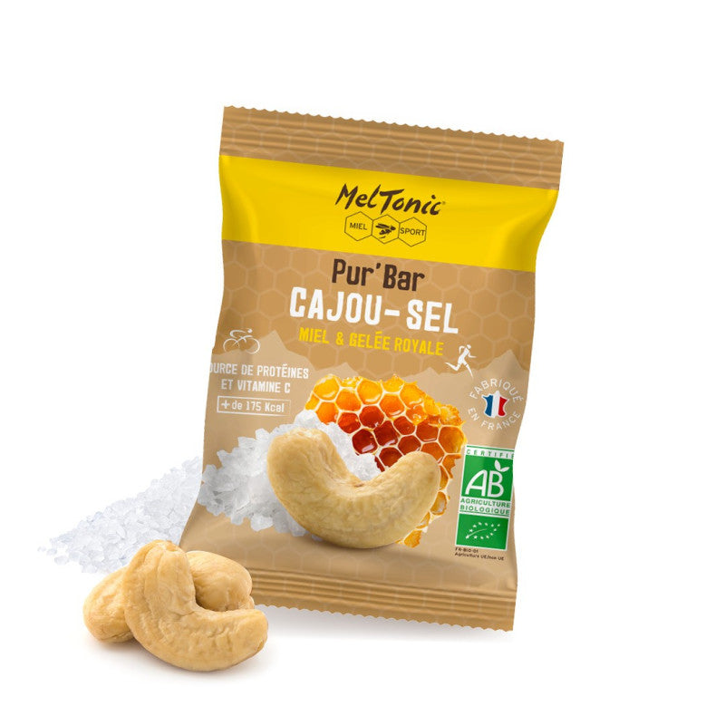 Pur'Bar bio Noix de cajou sel Meltonic