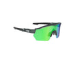 Lunettes AZR RACE RX CARBONE MATE / ECRAN HYDROPHOBE VERT MULTICOUCHE